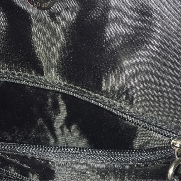 Lulus Bag Black Crystal Embellished Vegan Leather Wristlet Glam 🎉 HP 🎉 - Picture 13 of 16